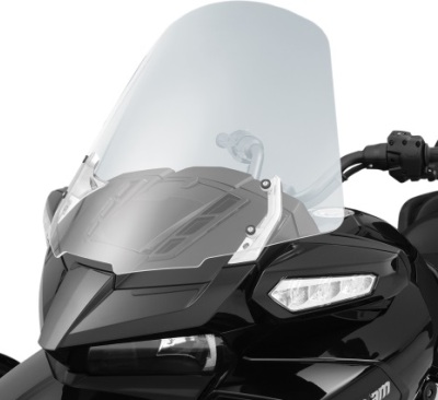 Can Am Spyder F3 Windshield Show Chrome 20-401